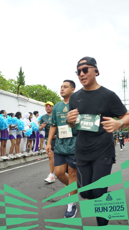 Race photo from Mangkunegaran Run 2025
