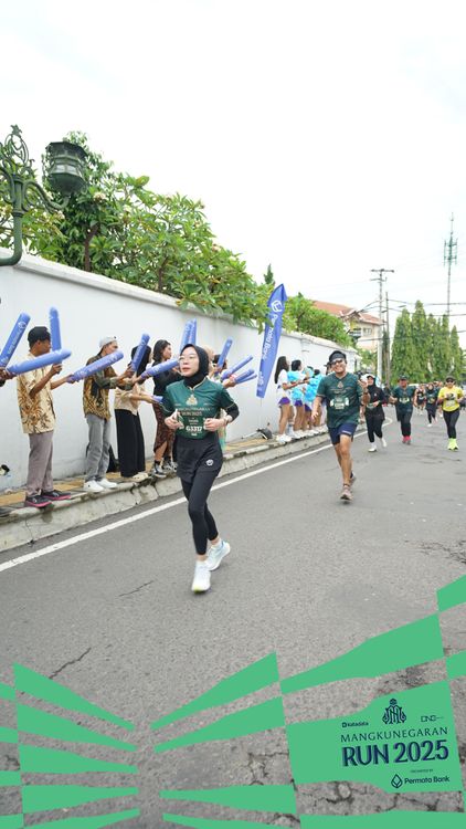 Race photo from Mangkunegaran Run 2025