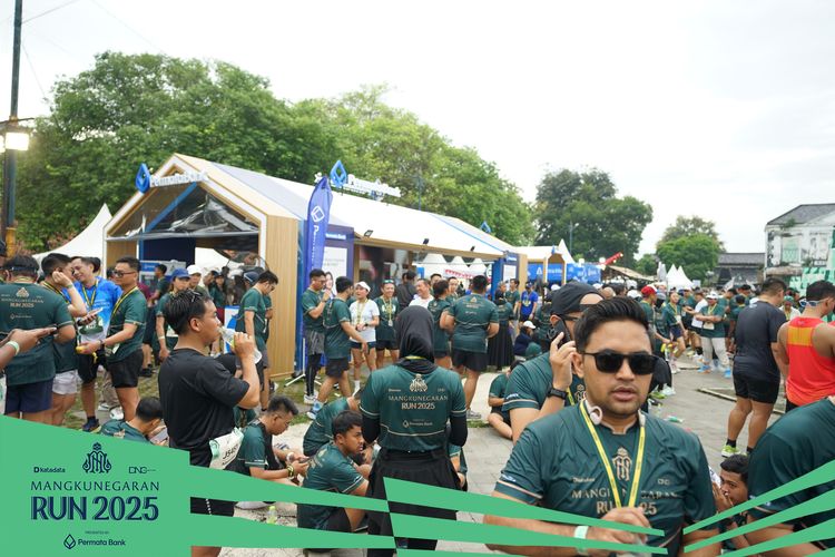 Race photo from Mangkunegaran Run 2025