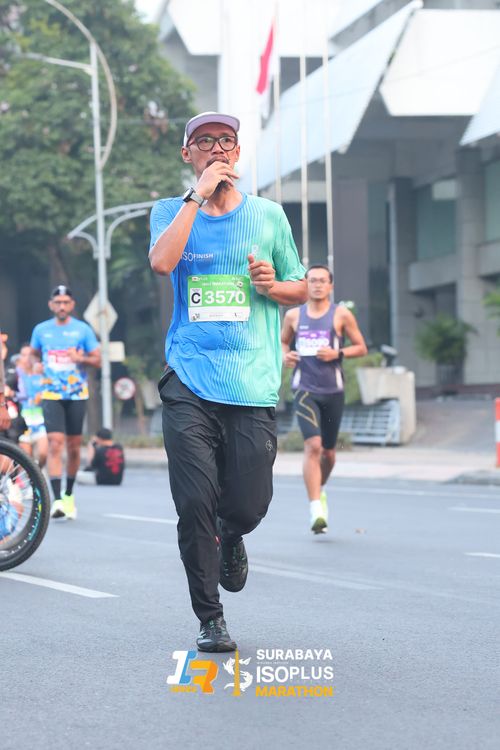 Race photo from SURABAYA ISOPLUS MARATHON 2025