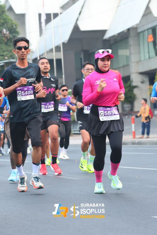 Race photo from SURABAYA ISOPLUS MARATHON 2025