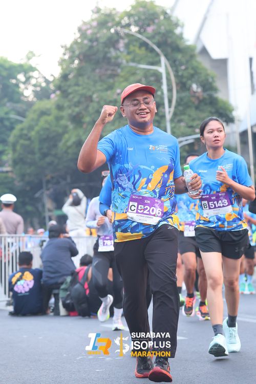 Race photo from SURABAYA ISOPLUS MARATHON 2025