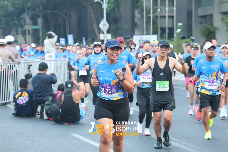 Race photo from SURABAYA ISOPLUS MARATHON 2025