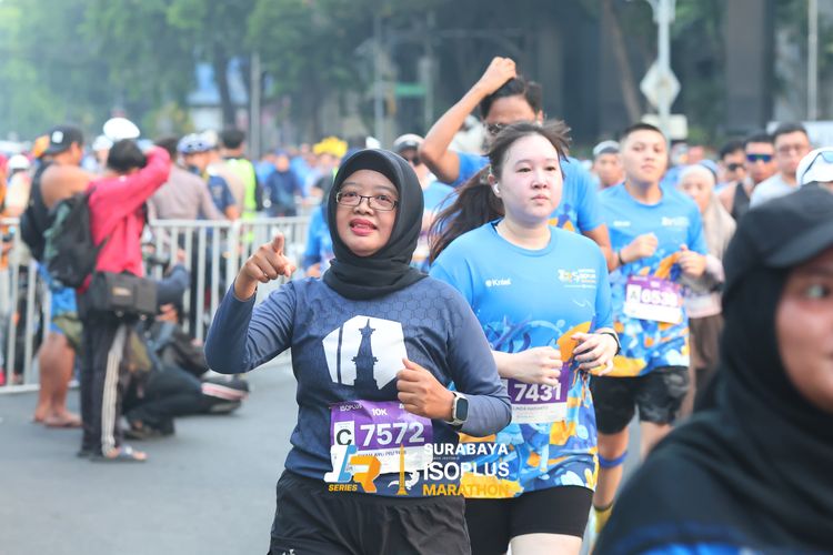 Race photo from SURABAYA ISOPLUS MARATHON 2025
