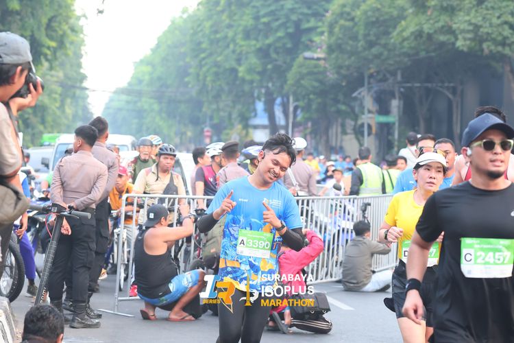 Race photo from SURABAYA ISOPLUS MARATHON 2025
