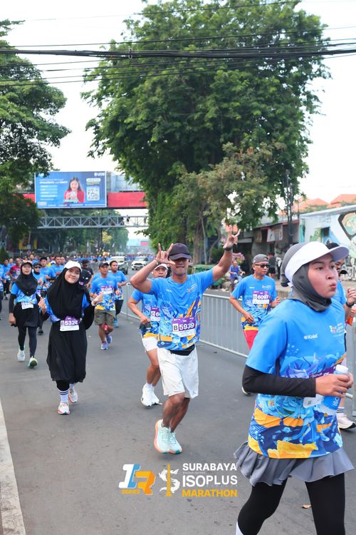 Race photo from SURABAYA ISOPLUS MARATHON 2025