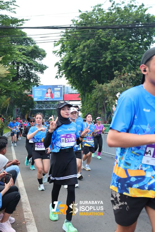 Race photo from SURABAYA ISOPLUS MARATHON 2025