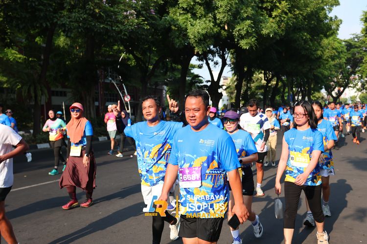 Race photo from SURABAYA ISOPLUS MARATHON 2025