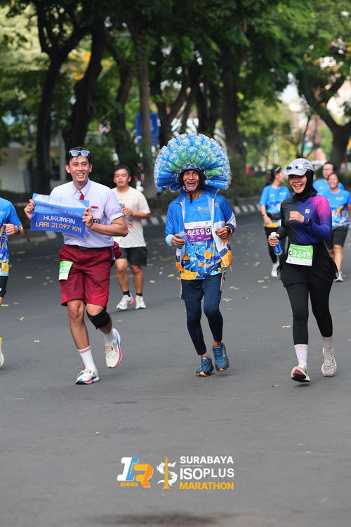 Race photo from SURABAYA ISOPLUS MARATHON 2025