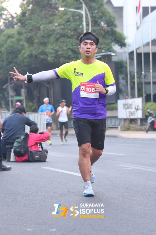 Race photo from SURABAYA ISOPLUS MARATHON 2025