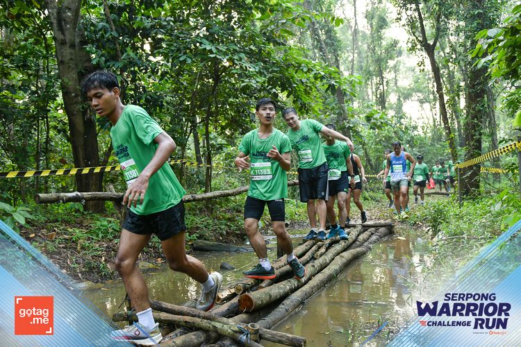 Race photo from SERPONG WARRIOR CHALLENGE RUN
