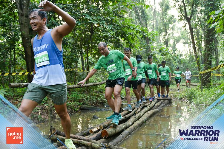 Race photo from SERPONG WARRIOR CHALLENGE RUN