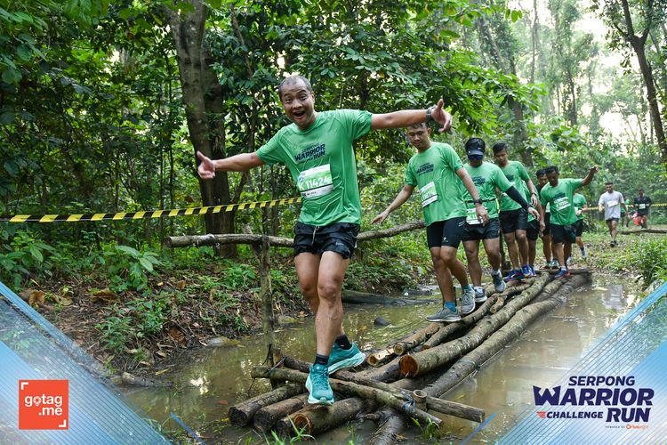Race photo from SERPONG WARRIOR CHALLENGE RUN