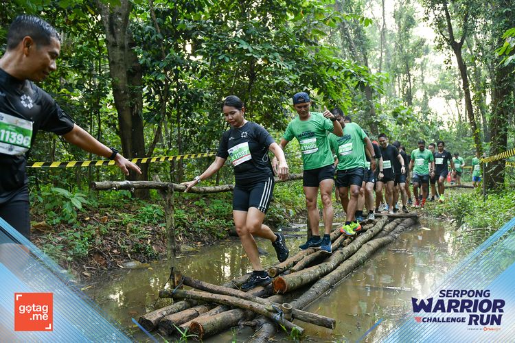 Race photo from SERPONG WARRIOR CHALLENGE RUN