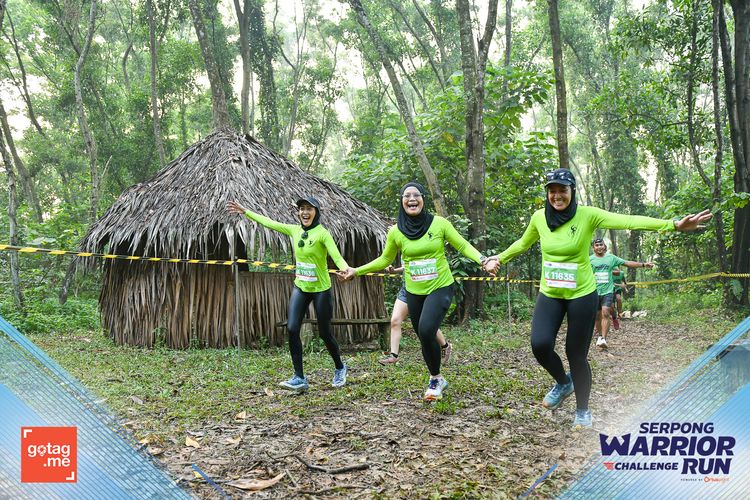 Race photo from SERPONG WARRIOR CHALLENGE RUN