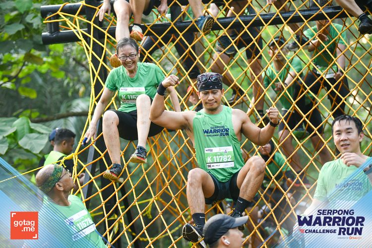Race photo from SERPONG WARRIOR CHALLENGE RUN