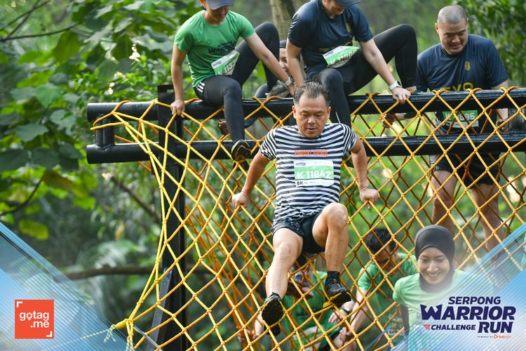 Race photo from SERPONG WARRIOR CHALLENGE RUN