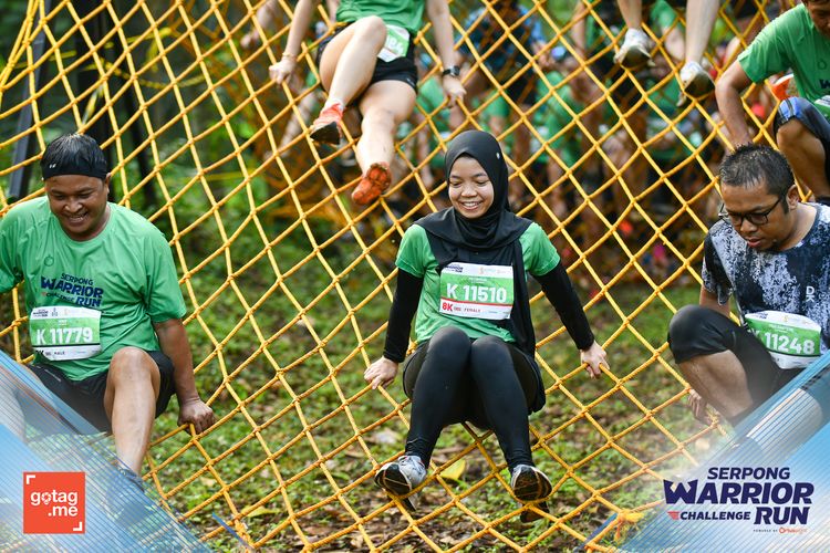 Race photo from SERPONG WARRIOR CHALLENGE RUN