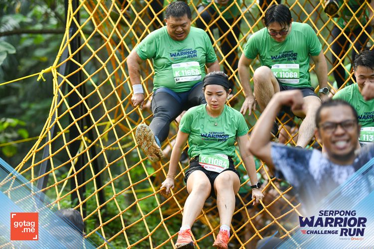 Race photo from SERPONG WARRIOR CHALLENGE RUN