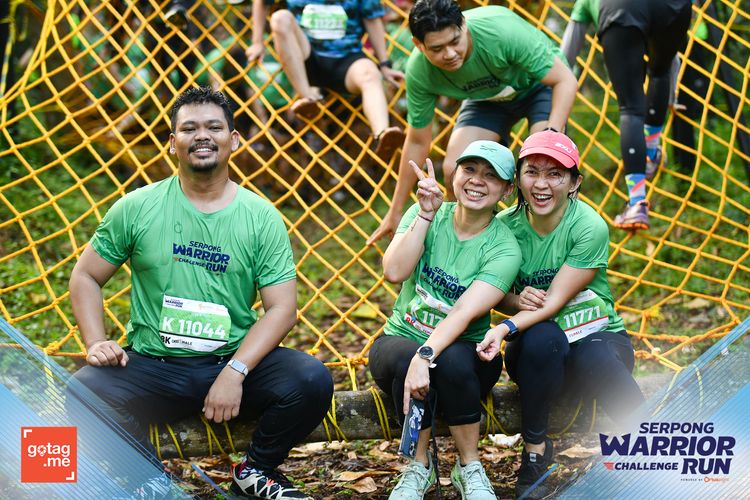Race photo from SERPONG WARRIOR CHALLENGE RUN