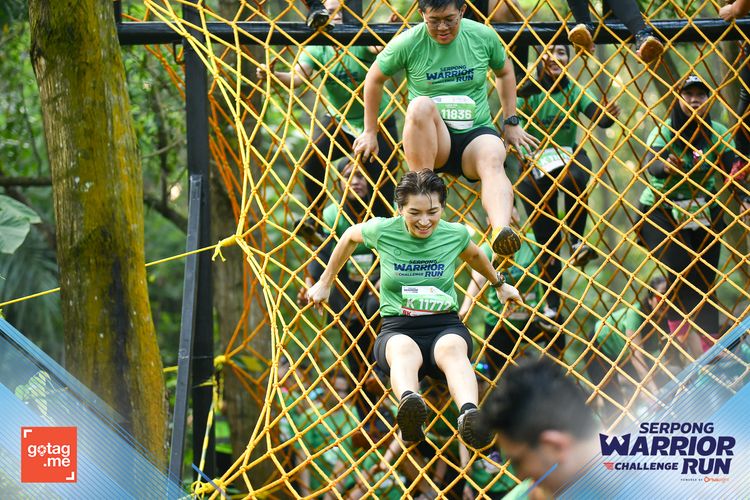 Race photo from SERPONG WARRIOR CHALLENGE RUN
