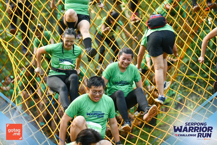Race photo from SERPONG WARRIOR CHALLENGE RUN