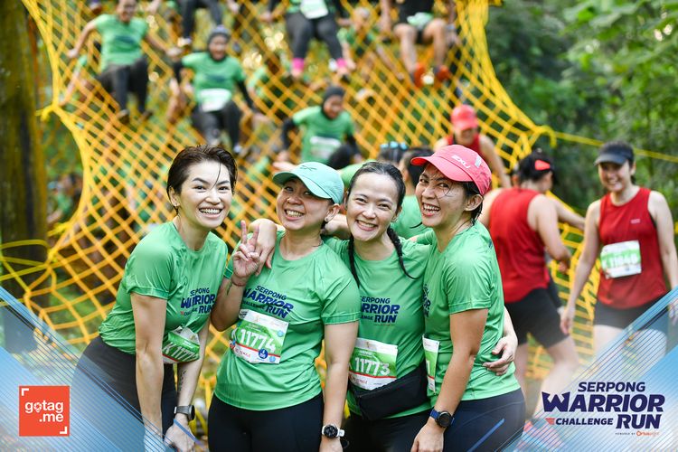 Race photo from SERPONG WARRIOR CHALLENGE RUN