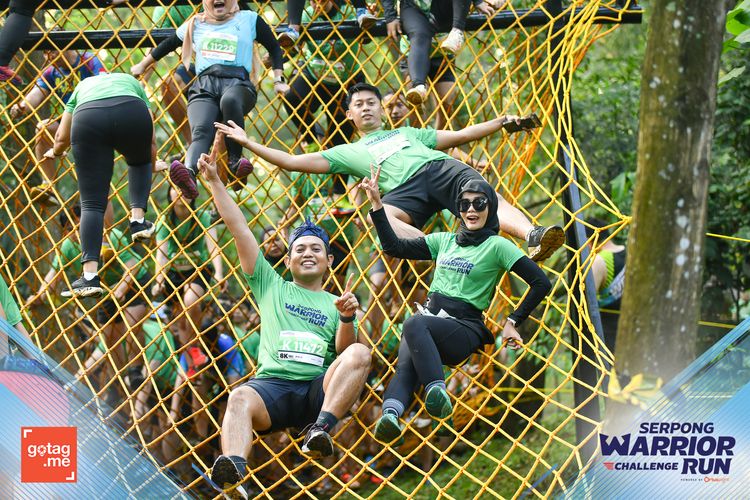 Race photo from SERPONG WARRIOR CHALLENGE RUN