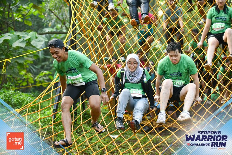 Race photo from SERPONG WARRIOR CHALLENGE RUN