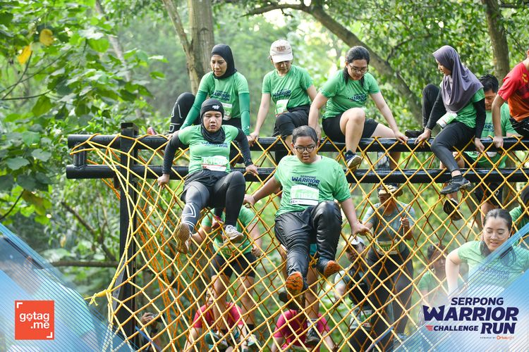 Race photo from SERPONG WARRIOR CHALLENGE RUN