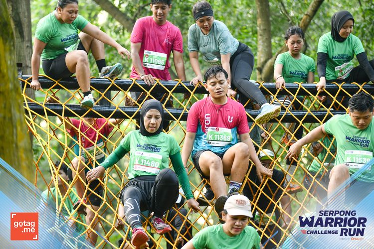 Race photo from SERPONG WARRIOR CHALLENGE RUN