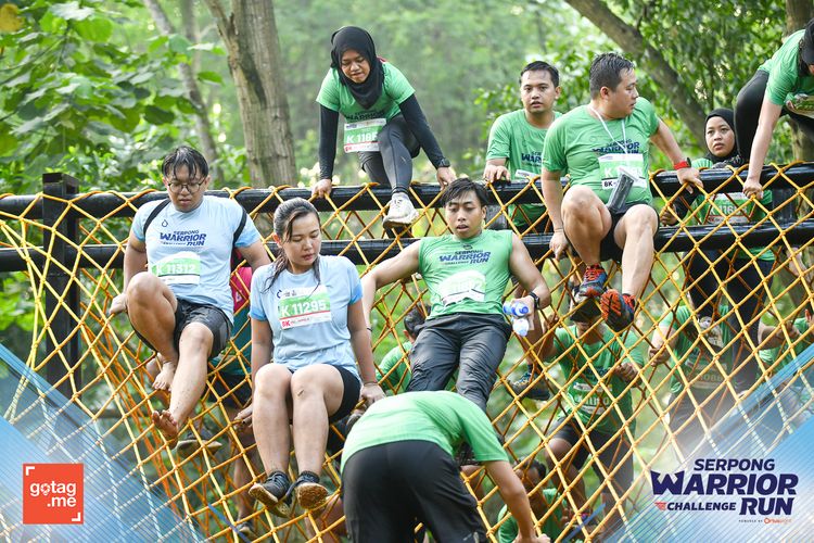 Race photo from SERPONG WARRIOR CHALLENGE RUN