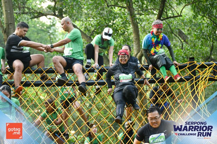 Race photo from SERPONG WARRIOR CHALLENGE RUN