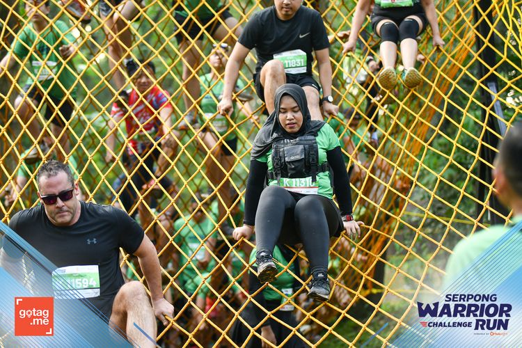 Race photo from SERPONG WARRIOR CHALLENGE RUN