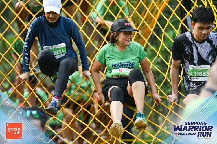 Race photo from SERPONG WARRIOR CHALLENGE RUN