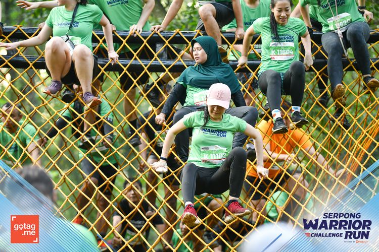 Race photo from SERPONG WARRIOR CHALLENGE RUN