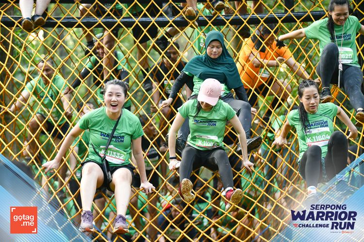 Race photo from SERPONG WARRIOR CHALLENGE RUN