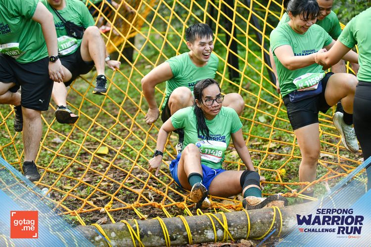 Race photo from SERPONG WARRIOR CHALLENGE RUN