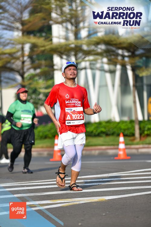 Race photo from SERPONG WARRIOR CHALLENGE RUN