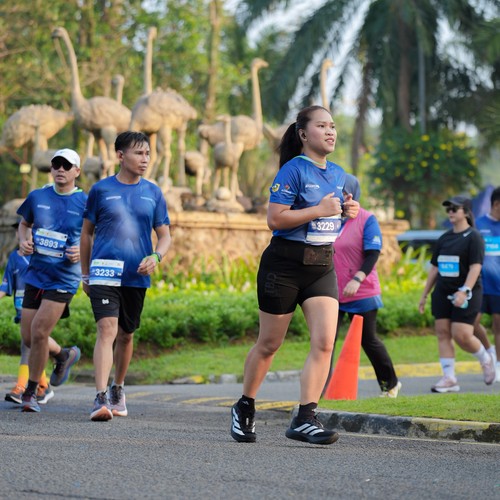 Race photo from BOGORUN 2026