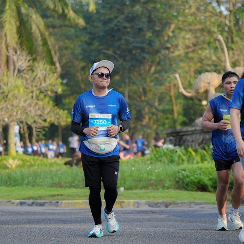 Race photo from BOGORUN 2026