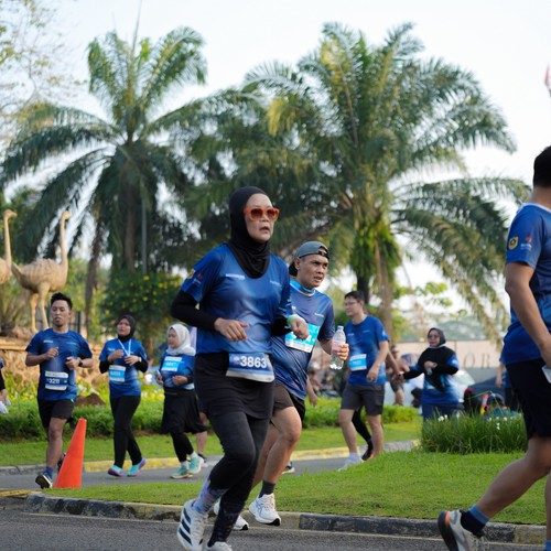 Race photo from BOGORUN 2026