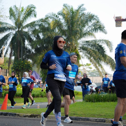 Race photo from BOGORUN 2026
