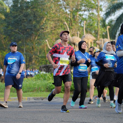 Race photo from BOGORUN 2026