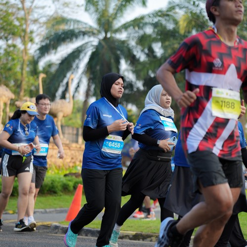 Race photo from BOGORUN 2026