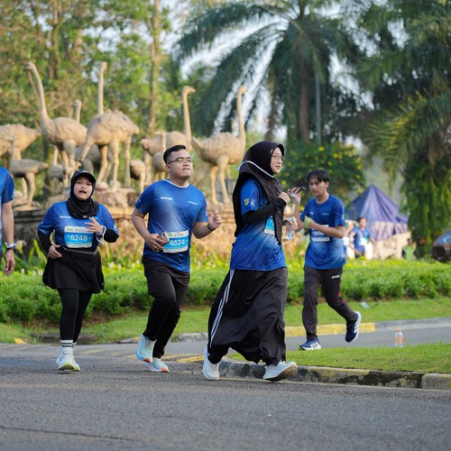 Race photo from BOGORUN 2026