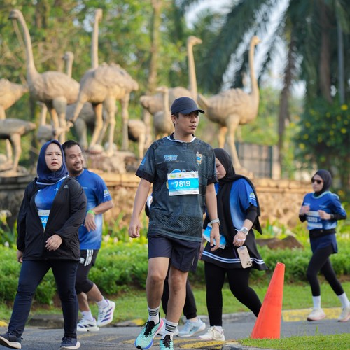 Race photo from BOGORUN 2026