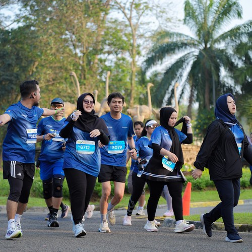 Race photo from BOGORUN 2026