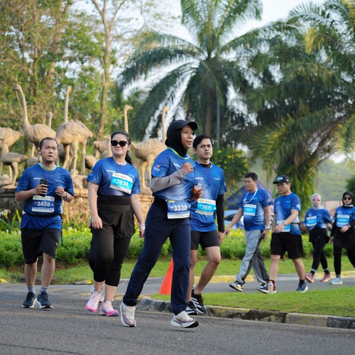 Race photo from BOGORUN 2026