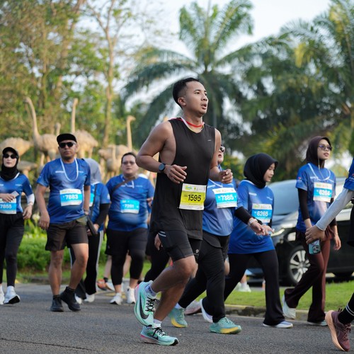 Race photo from BOGORUN 2026
